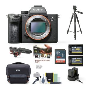 Sony Alpha a7 III Full Frame Camera Bundle 24MP 4K Video-0