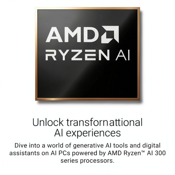 Dell Plus Copilot+ PC 16 Inch Laptop AMD Ryzen AI 7 350-3