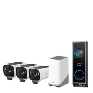 eufyCam S3 Pro 4K Solar Wireless Outdoor Security Camera Kit-0