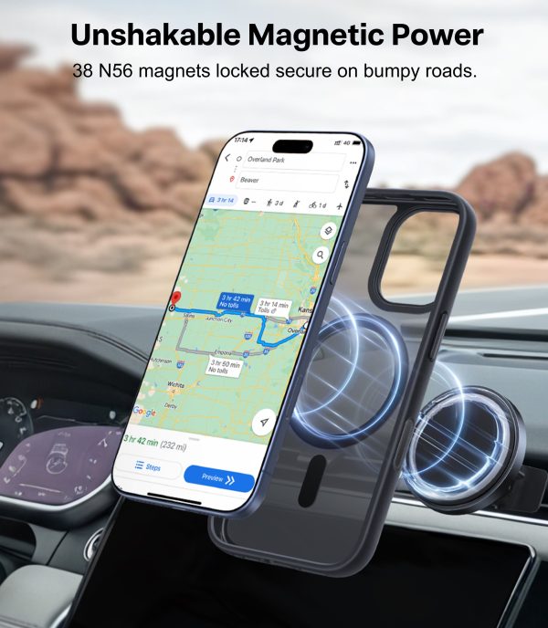 Guardian Magnetic Case iPhone 17 Ergonomic Grip Military-5