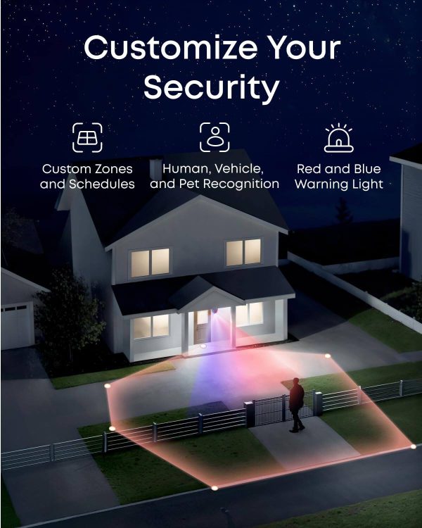 Eufy PoE Security Camera 4K Color Night Vision AI Detection-3