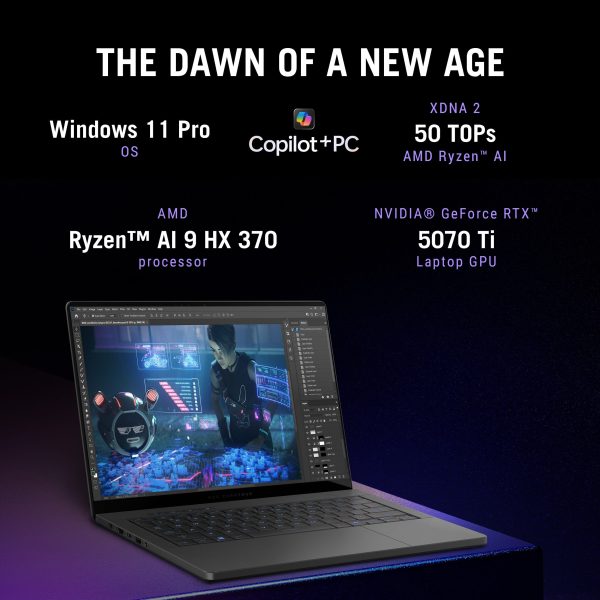 ASUS ROG Zephyrus G14 Gaming Laptop OLED Ryzen AI 9-2