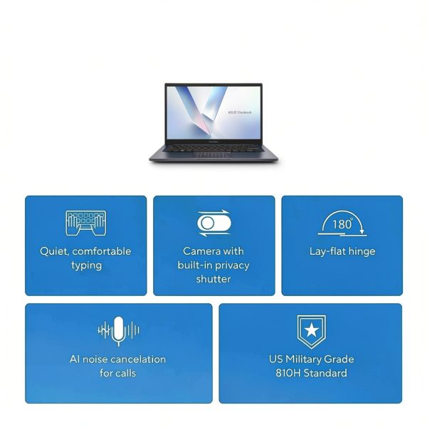 ASUS Vivobook 14 Laptop Intel Core 5 8GB Memory 256GB SSD-2