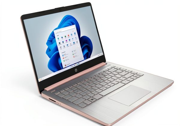 HP 14 Laptop Intel Celeron 4GB Memory 128GB eMMC-4