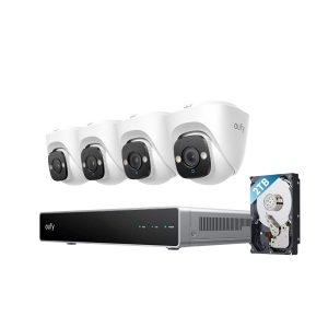 Eufy PoE Security Camera 4K Color Night Vision AI Detection-0