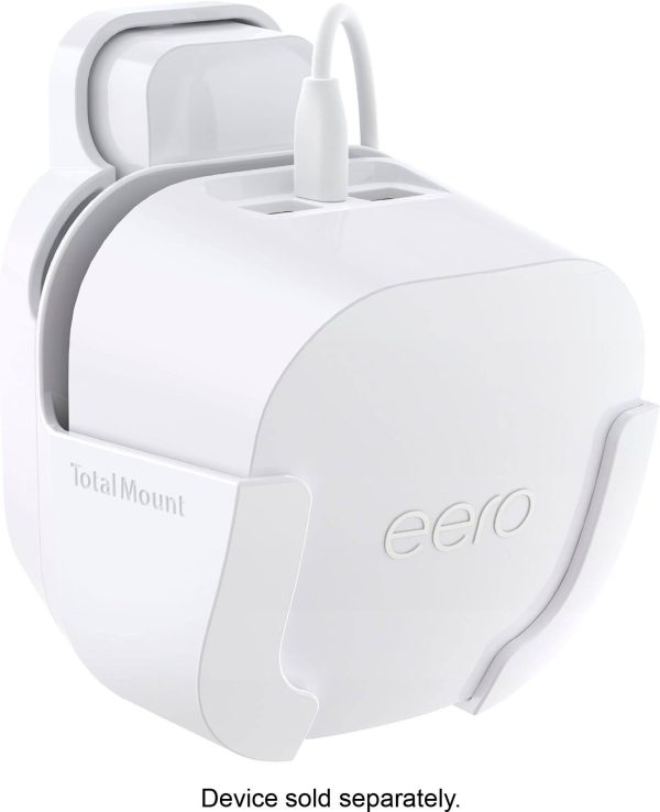 Amazon eero 6 Wall Mount Outlet Mount Space Saving Design-1