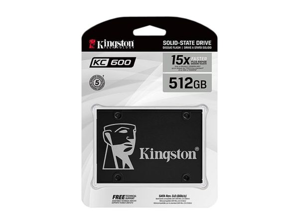 Kingston KC600 512GB SSD Internal SATA Drive Fast Speeds-4