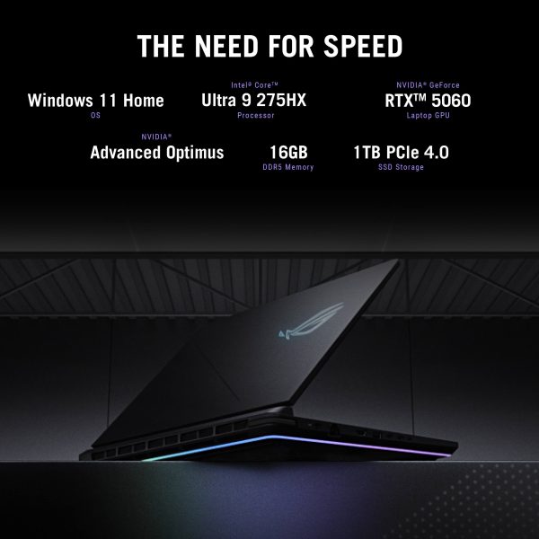 ASUS ROG Strix G16 Gaming Laptop Intel i9 RTX 5060-1
