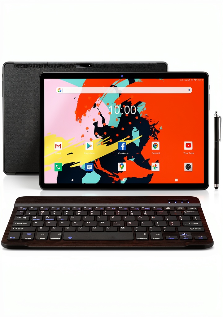 Using FEONAL tablet for video call in a home office
