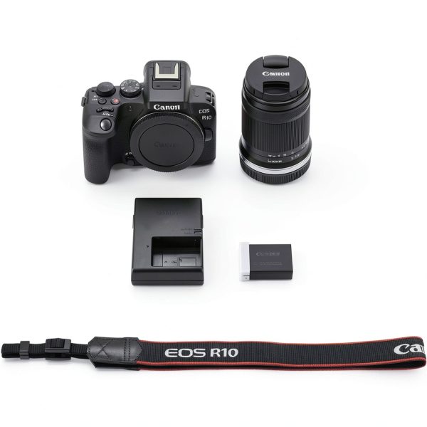 Canon EOS R10 Mirrorless Camera 24MP APS-C 4K Video Bundle-1