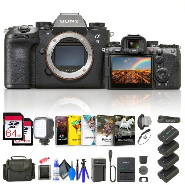 Sony Alpha a9 III Mirrorless Camera Global Shutter Bundle-0
